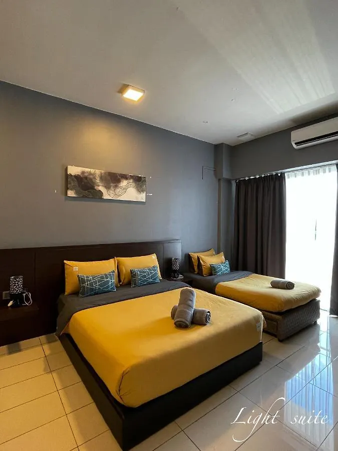 Chill Studio Wi-Fi & Netflix 5Min From Airport At Aeropod Sovo Кота-Кинабалу Проживание в семье